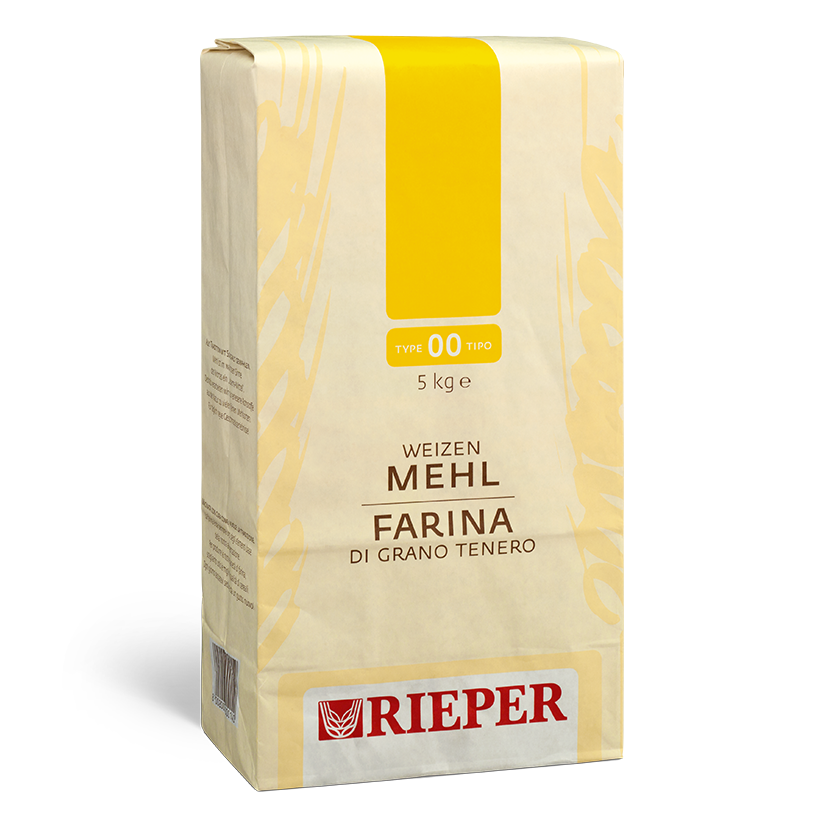 Farina di grano tenero tipo 00 gialla